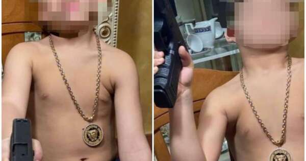 posta-sui-social-la-foto-del-figlio-con-la-pistola:-“cosi-sei-uguale-a-tuo-padre”