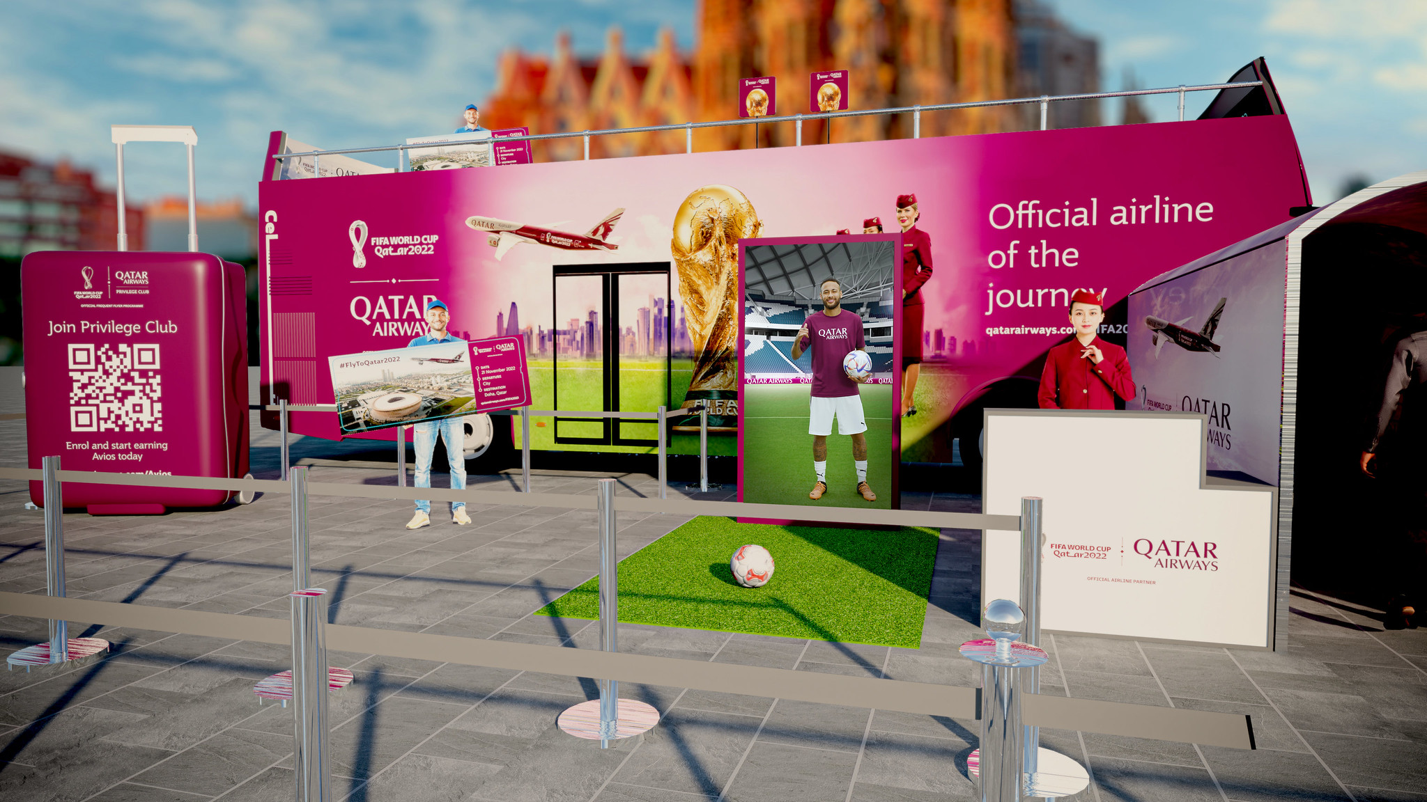 qatar-airways-has-100-days-to-go-to-fifa-world-cup-qatar,-launches-‘the-journey-tour’-in-europe