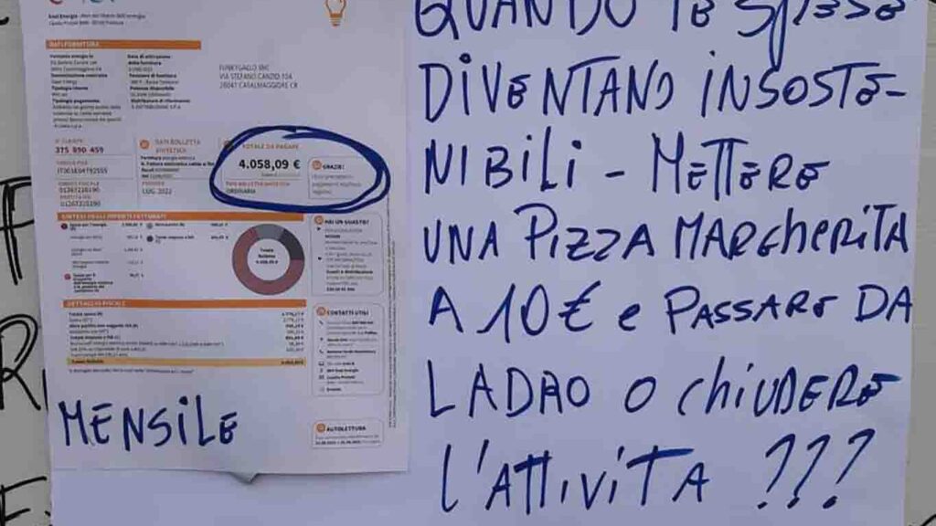 la-bolletta-della-luce-allegata-al-menu-e-la-pizza-margherita-vola-a-10-euro