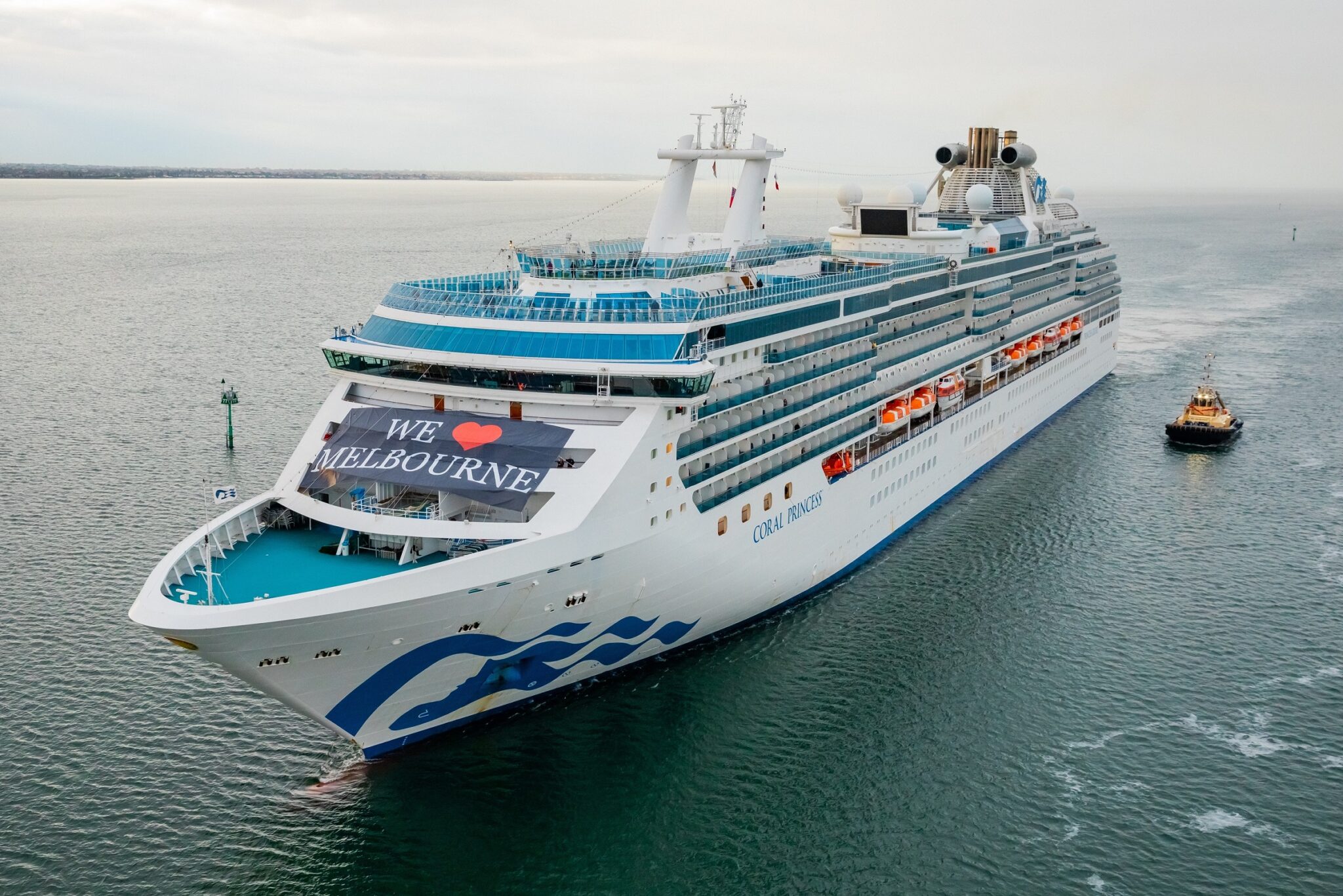 Coral Princess Visits Melbourne